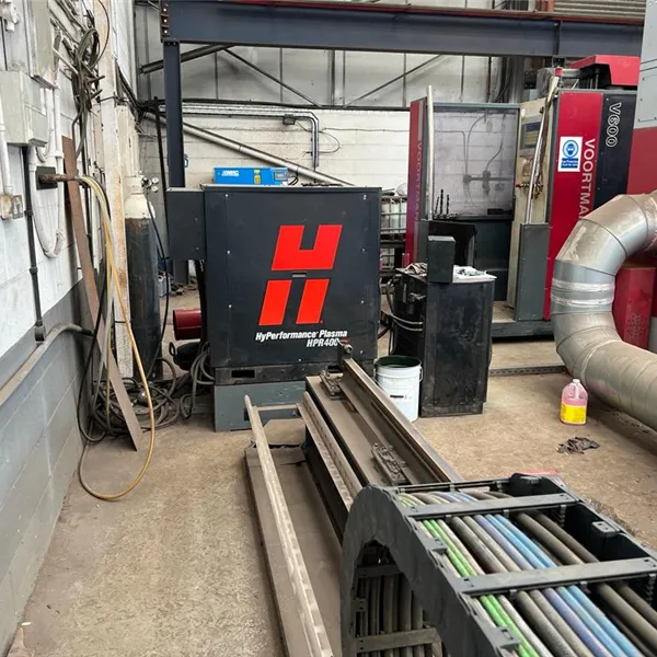 Voortman V304 CNC Plate Gas/Plasma Table with Bevelling 