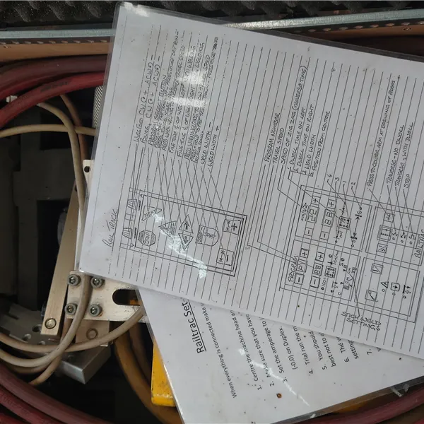 ESAB Railtrac BV1000 Automated Welding Tractor. 