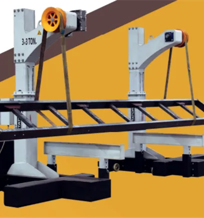 New West Slinger Beam Rotator for Heavy Steel Structures