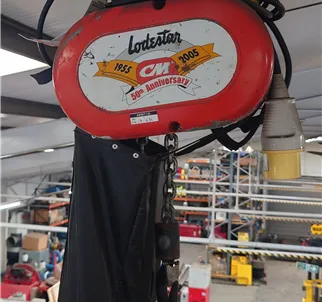 Lodestar 1000kg Crane Chain Hoist with Pendant Control, 110 Volts