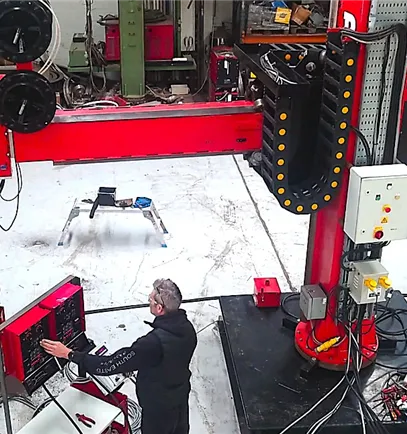 Column & Boom Sub-Arc Dual Head with Twinarc or single wire