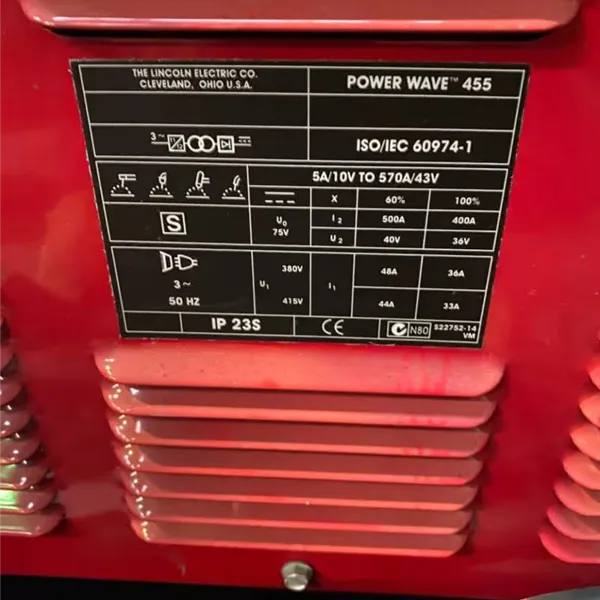 Lincoln Electric Arclink 455 Power Wave spares only missing pcb