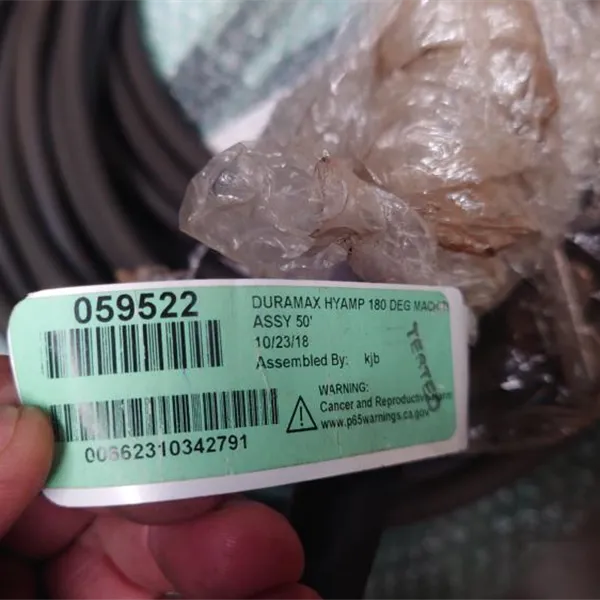 Hypertherm 059522 Duramax 180 Deg Plasma Machine Torch, 50FT