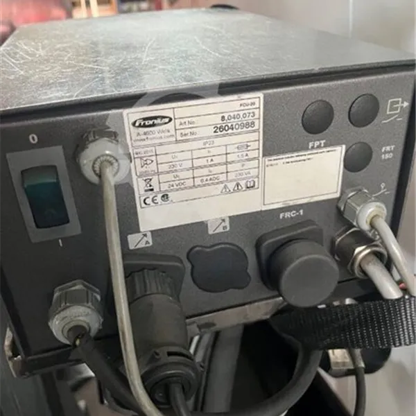 Fronius Auto MIG Welding Cell Alu 2700 Lathe bed 