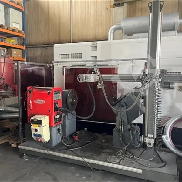 Fronius Auto MIG Welding Cell Alu 2700 Lathe bed 