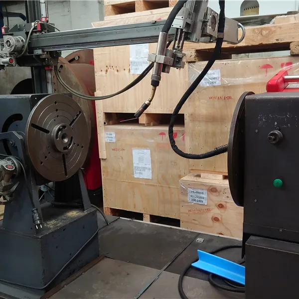 Fronius Auto MIG Welding Cell Alu 2700 Lathe bed 