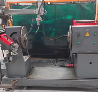 Fronius Auto MIG Welding Cell Alu 2700 Lathe bed 
