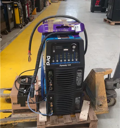 Miller Dynasty 350 AC/DC TIG Welder, water cooled