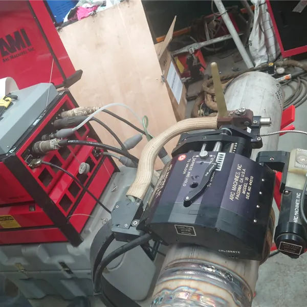 AMI M15 with AMI 227 Orbital TIG welder, water cooled