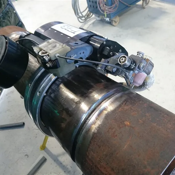 AMI M15 with AMI 227 Orbital TIG welder, water cooled