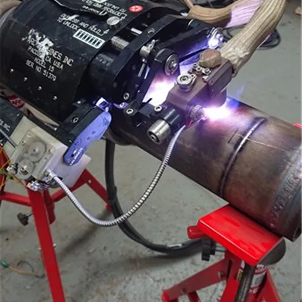 AMI M15 with AMI 227 Orbital TIG welder, water cooled