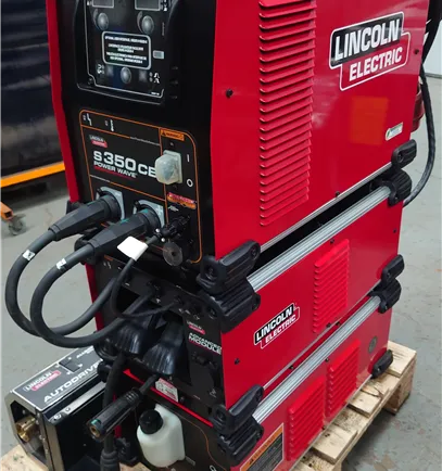 Lincoln Power Wave S350 AutoDrive SA Robot/cobot mig welder 