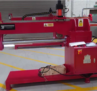 New West 1,000mm Longitudinal Roll Planisher