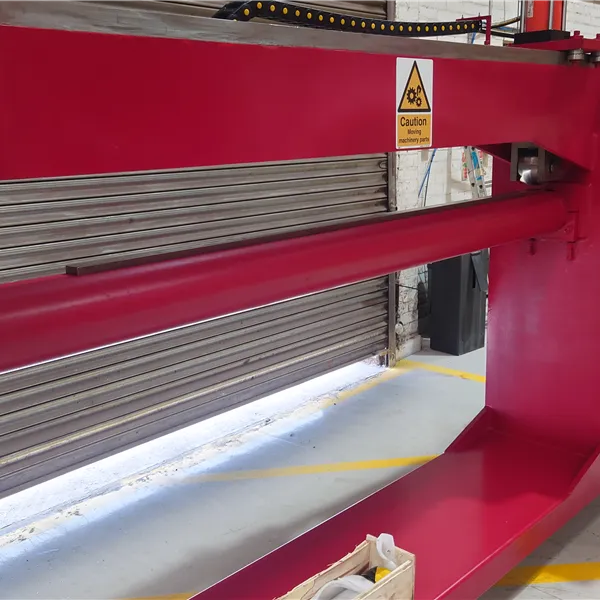 New West 1,800mm Longitudinal Roll Planisher