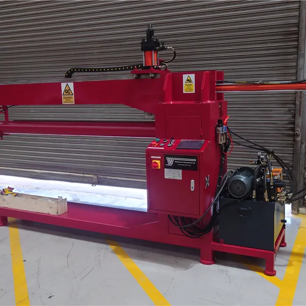 New West 1,800mm Longitudinal Roll Planisher