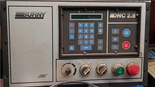 Burny 2.8 CNC system with RS232/422