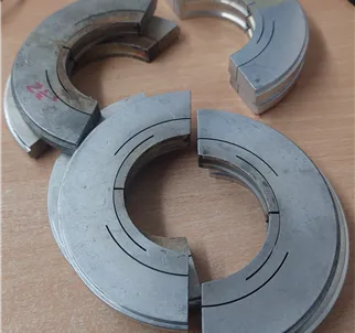 AMI Orbital welding 8-4000 Collets 2 1/2 inch - Used set  