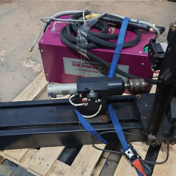 Small Lathe with Thermal Arc 150 Plasma cutter