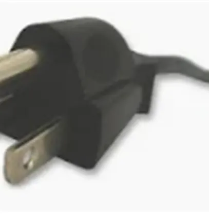 USA plug fitted to suit single phase