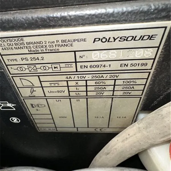 Polysoude PS254 Orbital TS2000 tube-to-tubesheet welding head