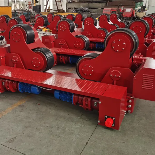 New West SAR 50 Welding rotators Self Aligning set. 1 drive & 1 idler
