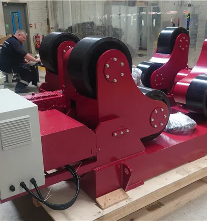 New West SAR 50 Welding Rotators Self Aligning Set -1 Drive & 1 Idler