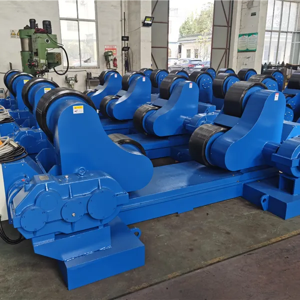 New West SAR 80 Welding rotators Self Aligning set. 1 drive & 1 idler