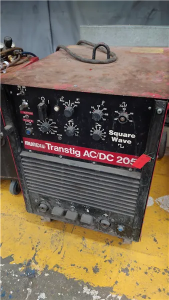 Murex 205/200 ACDC Squarewave TIG Welder 240/380/415 single phase