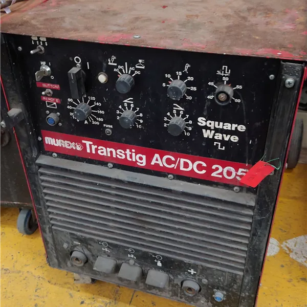 Murex 205/200 ACDC Squarewave TIG Welder 240/380/415 single phase