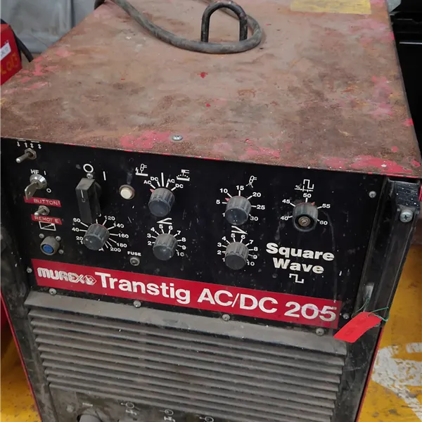 Murex 205/200 ACDC Squarewave TIG Welder 240/380/415 single phase