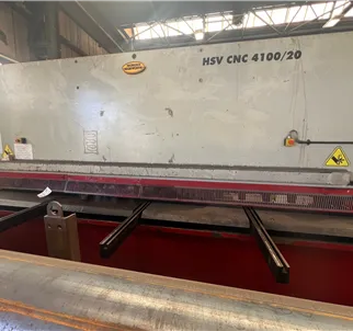 Morgan Rushworth Guillotine HSV CNC 4100/20 