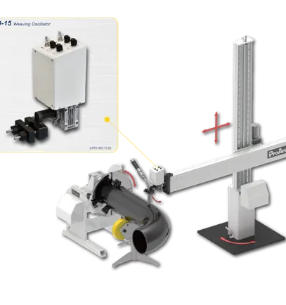 ProArc Column for Welding Elbows with 500kg or 1,000kg Positioner