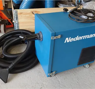 Nederman Mobile Fume Eliminator 24/7 1.5kw Extraction with cleaning