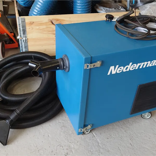 Nederman Mobile Fume Eliminator 24/7 1.5kw Extraction with cleaning