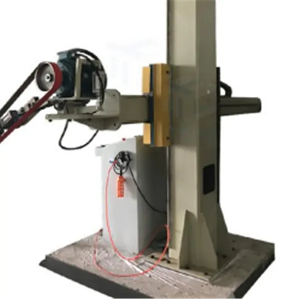 Polishing and Grinding for Horizontal Tanks with Buffing/Grinding Head