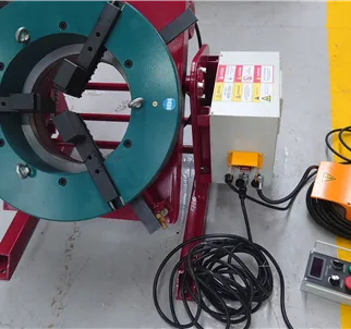 300kg Positioner with 305mm Centre Thru Hole & 600mm Clamping Chuck