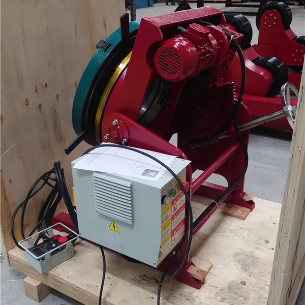 300kg Positioner with 305mm Centre Thru Hole & 600mm Clamping Chuck