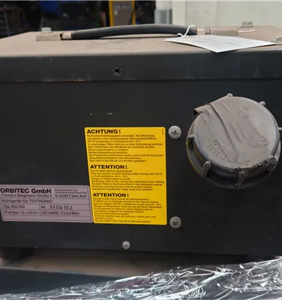 Orbitec water cooling units KG100 Orbital welding