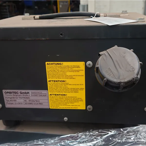 Orbitec water cooling units KG100 Orbital welding