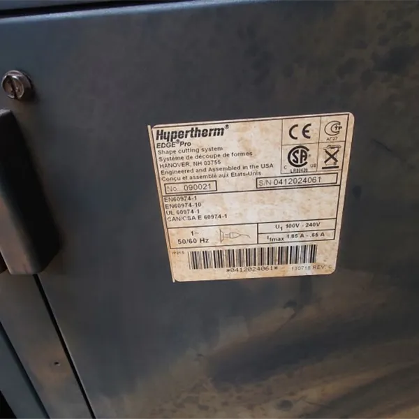 Esprit Viper breaking for spares Hypertherm, EDGE PRO, Rexroth drives 