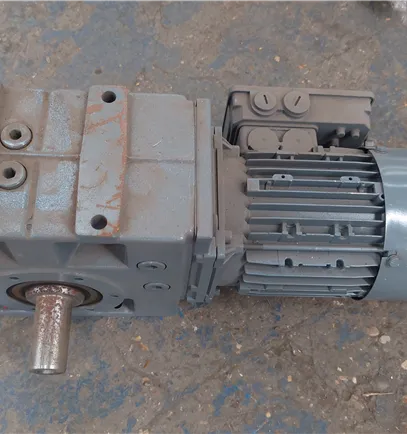 Lenze Motor and gear box replacement for column and boom