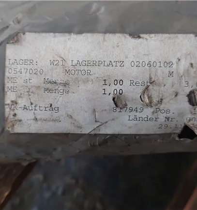 Bautz Motor DC E644a-MGB-K-001B-4