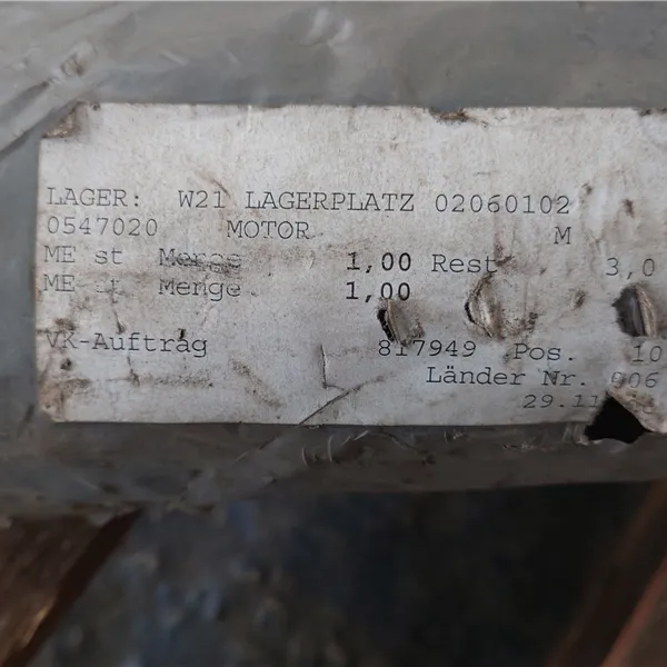 Bautz Motor DC E644a-MGB-K-001B-4