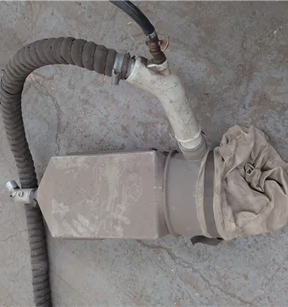 ESAB OPC Flux recovery and flux hopper