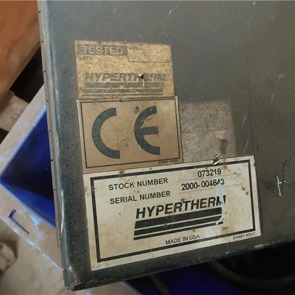 Hypertherm Valve Console