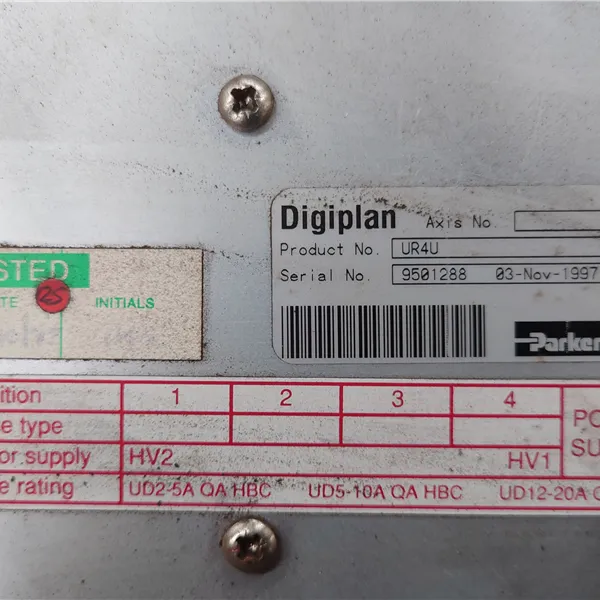 Digiplan Parker UR4U Parker Drive for Esprit Lighting CNC Plasma
