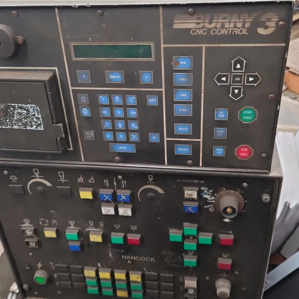 Burny 3 CNC CMC Removed from HANCOCK profile