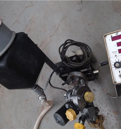 ESAB A2 Subarc head with manual slides and flux recovery peg1