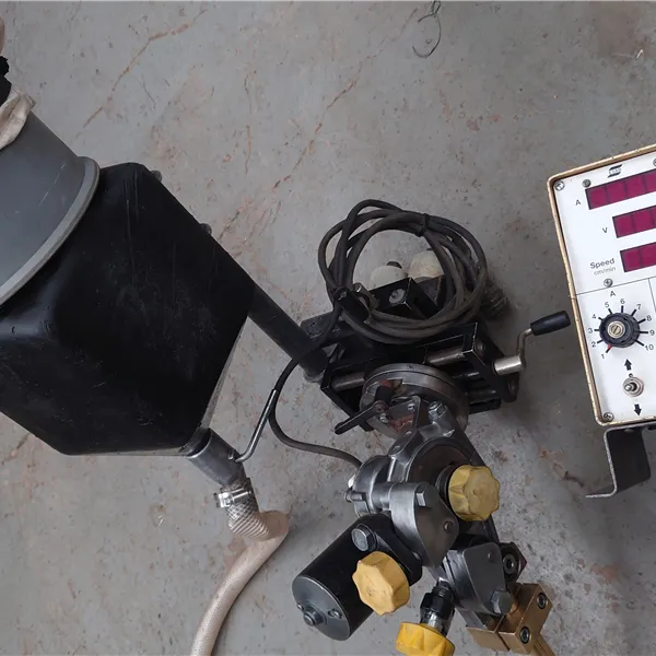 ESAB A2 Subarc head with manual slides and flux recovery peg1