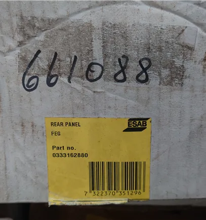 ESAB PEG1 Rear Panel 661088
